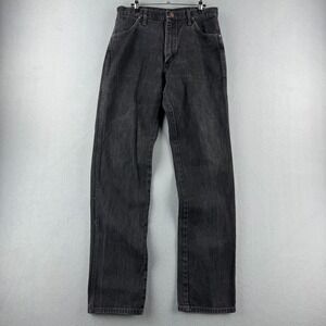 Vintage Wrangler Jeans Mens 32x36 (Fits 30x34) Cowboy Cut OG Fit Black USA Made